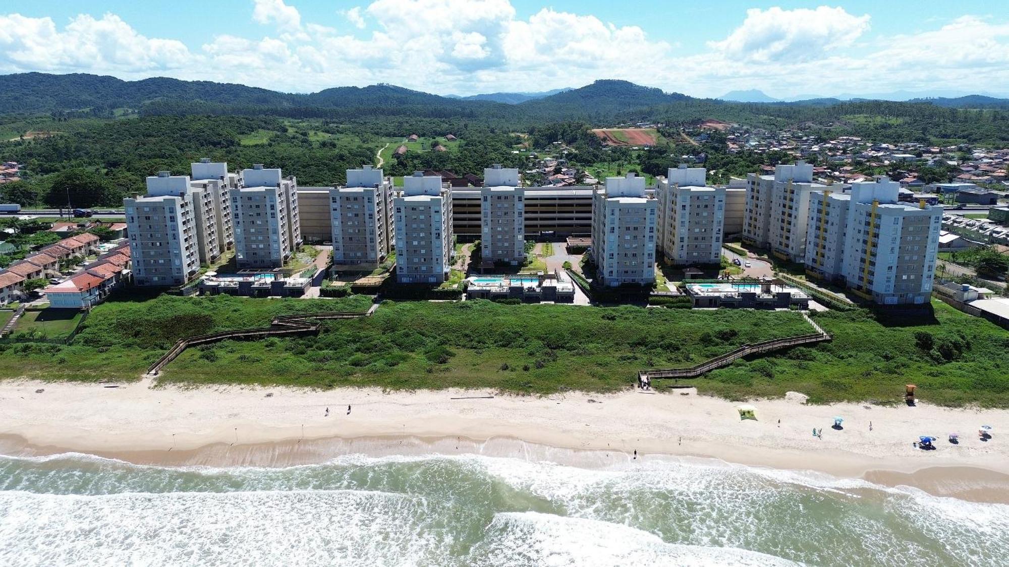 Condominio Resort Pe Na Areia - Barra Velha Ngoại thất bức ảnh